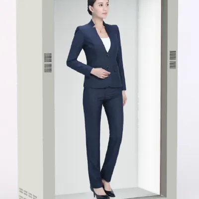 Phone booth sized transparent signage