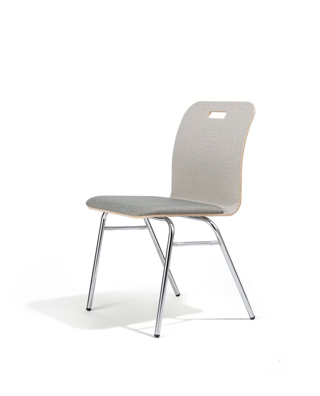 Foldable Hospitality chair from Avarte with green upholstery