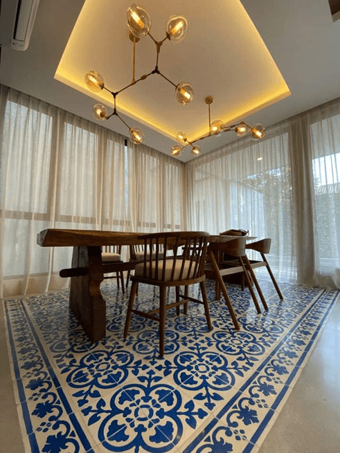 Aksara residence dining room set