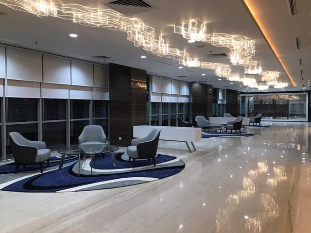Mandiri Jayapura lounge area