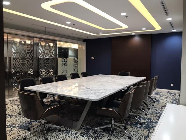 Mandiri Jayapura boardroom