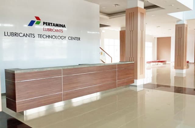Pertamina office entrance